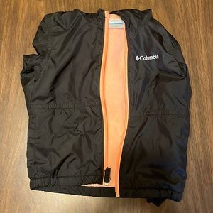 Columbia girls windbreaker, size 3t